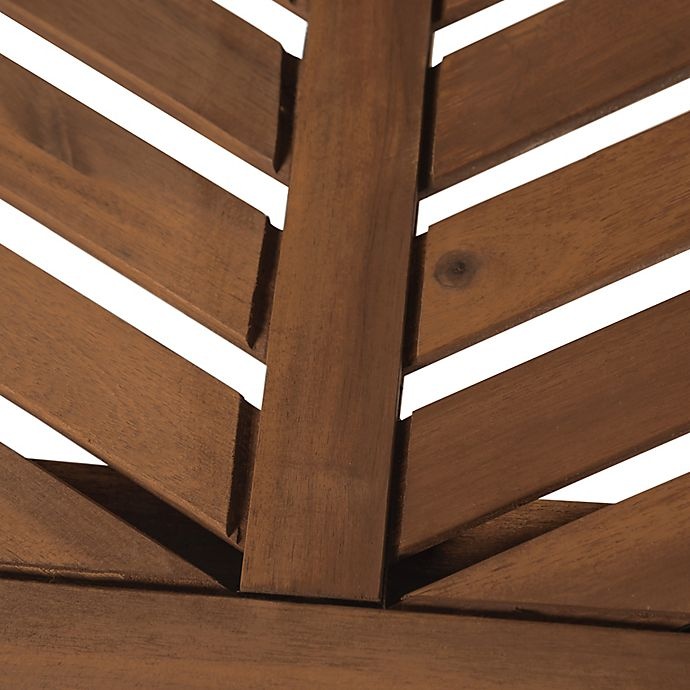 slide 9 of 10, Forest Gate Olive Acacia Wood Outdoor Chairs - Dark Brown, 2 ct