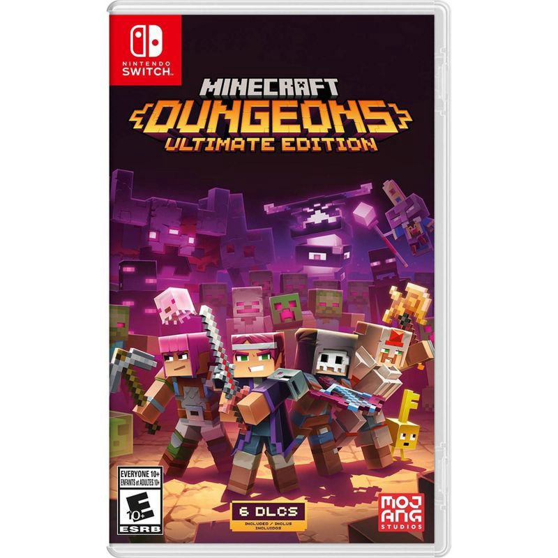 slide 1 of 5, Minecraft Dungeons: Ultimate Edition - Nintendo Switch, 1 ct