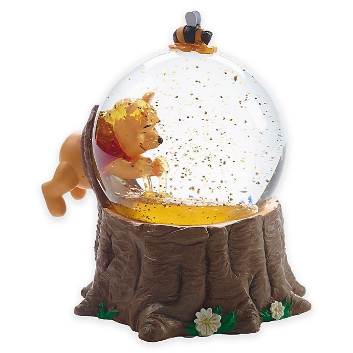 slide 1 of 5, Precious Moments For The Love of Hunny Pooh Musical Snow Globe, 1 ct