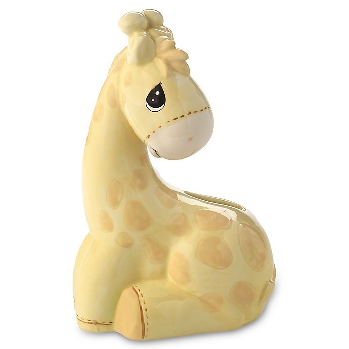 slide 1 of 2, Precious Moments My Precious One Giraffe Piggy Bank - Yellow, 1 ct