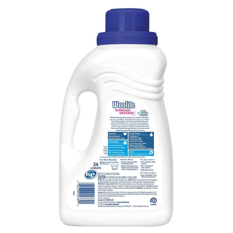 slide 2 of 8, Woolite Gentles Liquid Laundry Detergent - 40oz, 40 oz