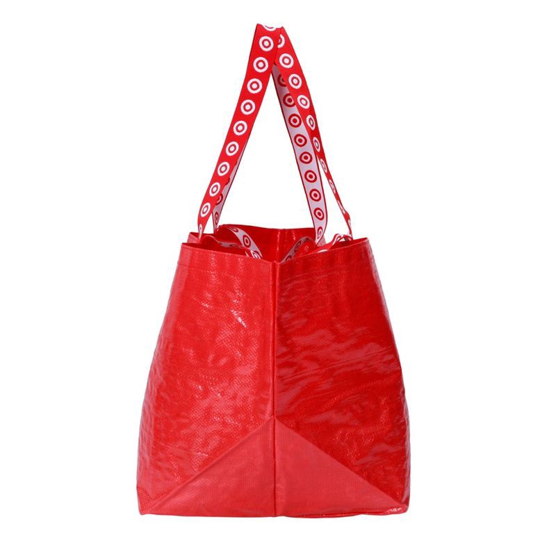 slide 4 of 7, 14" Reusable Bag XL tote Target Run Bag Red, 1 ct
