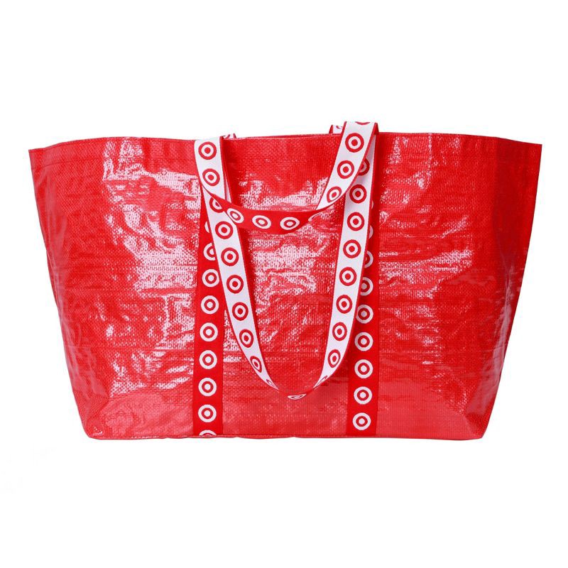 slide 5 of 7, 14" Reusable Bag XL tote Target Run Bag Red, 1 ct