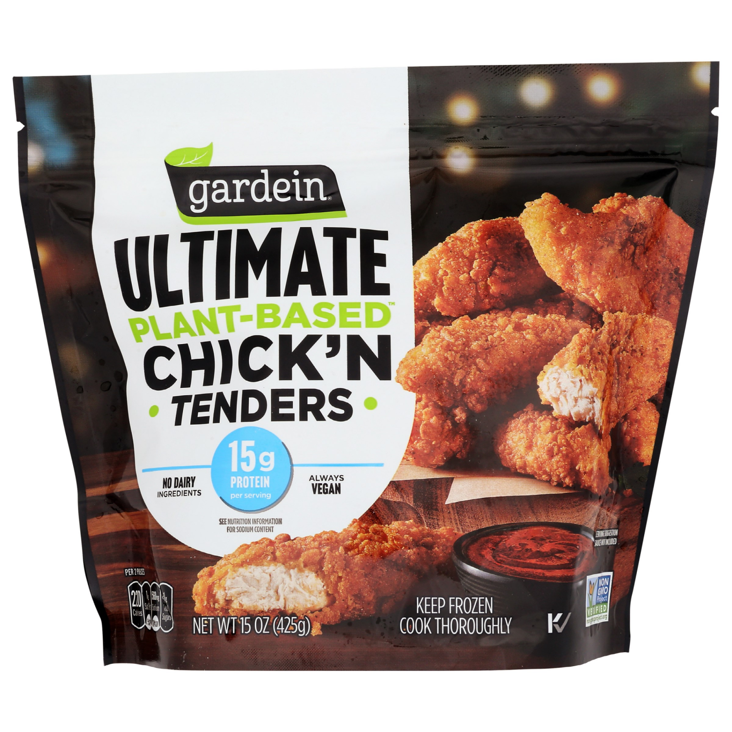slide 1 of 2, Gardein Plant-Based Ultimate Chick'n Tenders 15 oz, 15 oz