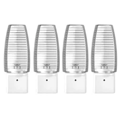 Globe 4pk Led Nl, Automatic, Warm White