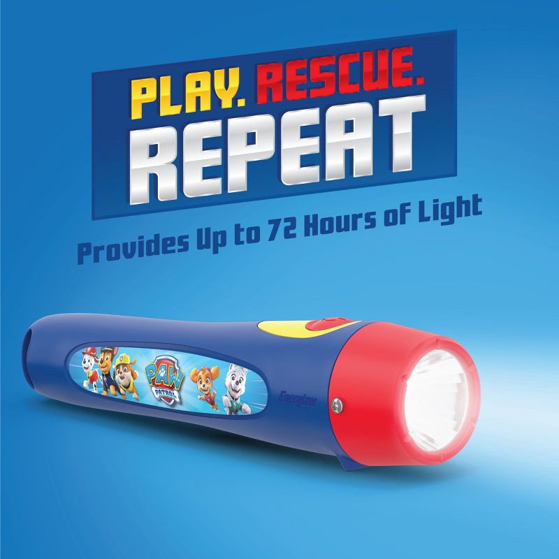 slide 4 of 8, Energizer PAW Patrol Flashlights Combo Pack: LED Kids' Flashlights, Portable Light Set, Includes Batteries, Blue, 1 ct