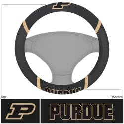 NCAA Purdue University Steering Wheel Cover