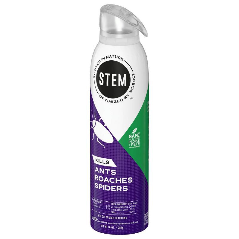 slide 10 of 11, STEM Ant-Roach-Spider Indoor Insect Killer Bug Spray - 10oz, 10 oz