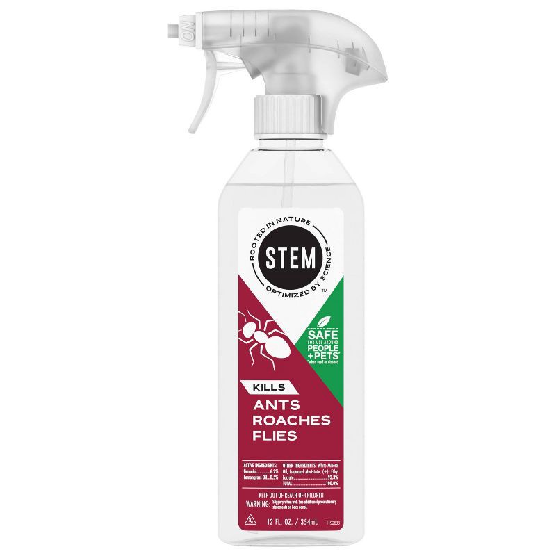 slide 3 of 10, STEM Ant-Roach- Fly Insect Killer Bug Spray - 12oz, 12 oz