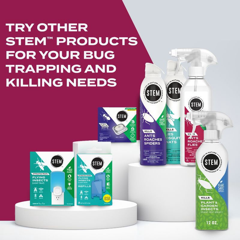 slide 7 of 11, STEM Ant & Roach Spray Fly Indoor Insect Killer - 12 fl oz, 12 fl oz