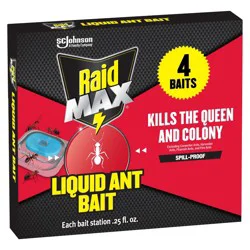 Raid Max Liquid Ant Bait Indoor Ant Trap - 4ct