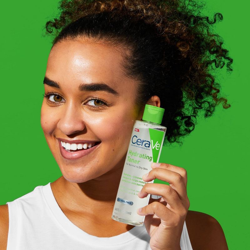 slide 12 of 17, CeraVe Hydrating Toner for Face, Alcohol Free Facial Toner for Normal to Dry Skin - 6.8 fl oz, 6.8 fl oz