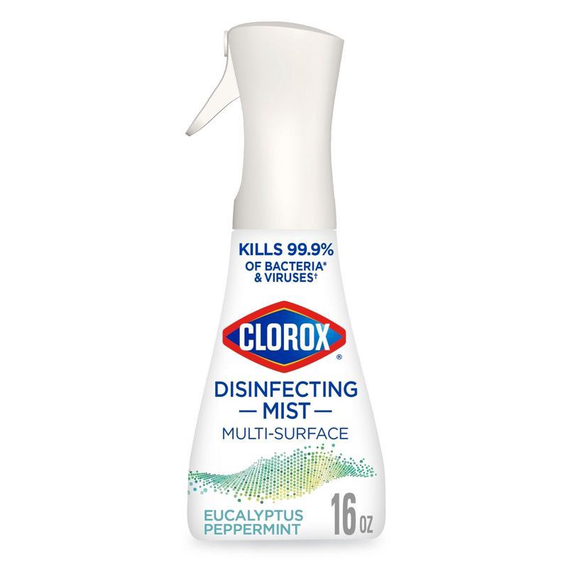 slide 1 of 16, Clorox Eucalyptus Peppermint Ready-to-Use Disinfecting Mist - 16 fl oz, 16 fl oz