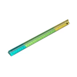 12 Acrylic Fashion Ruler Pink/Red/Orange - up & up™