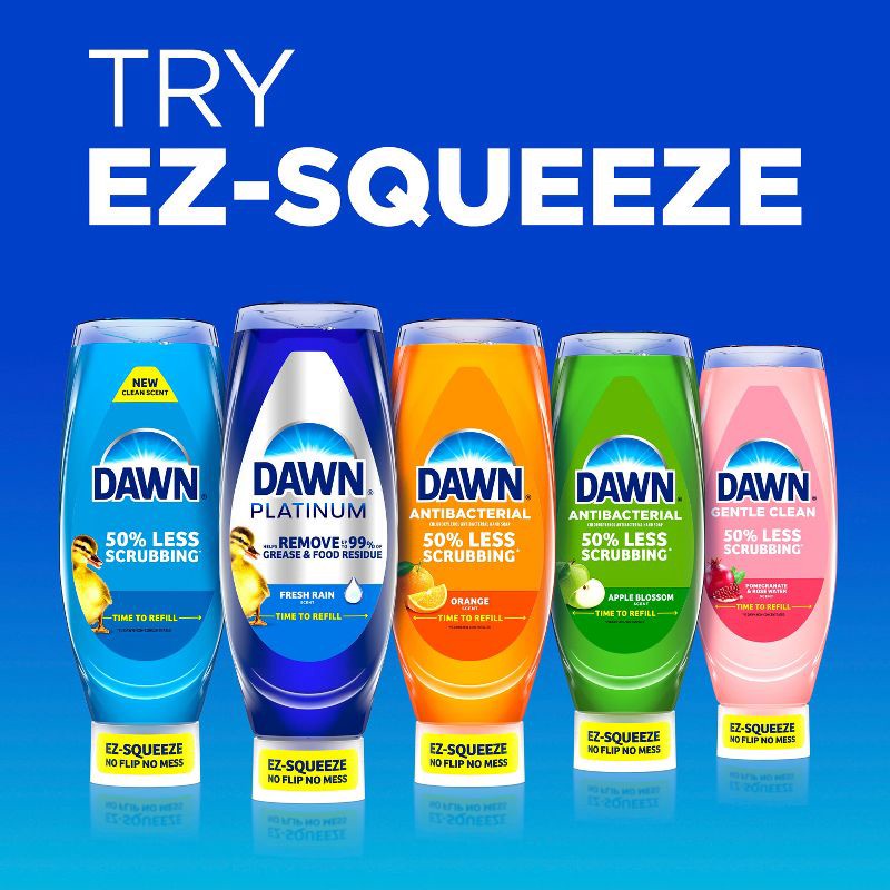 slide 10 of 15, Dawn Platinum Ez-Squeeze Dishwashing Liquid Dish Soap - 18 fl oz, 18 fl oz