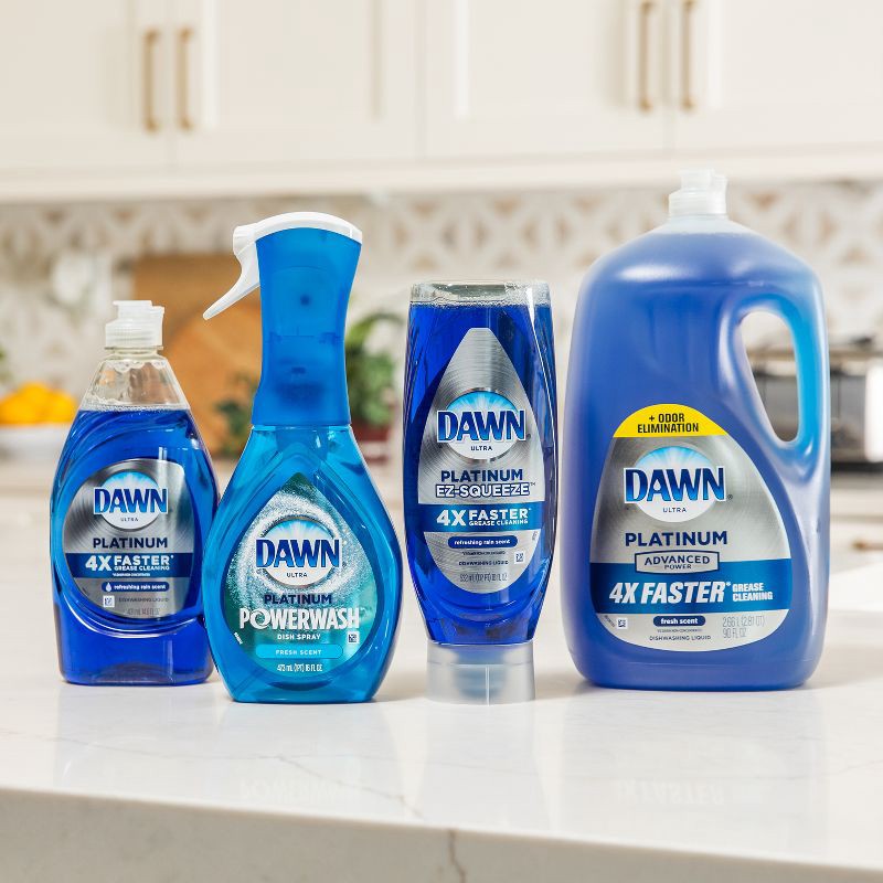 slide 11 of 15, Dawn Platinum Ez-Squeeze Dishwashing Liquid Dish Soap - 18 fl oz, 18 fl oz
