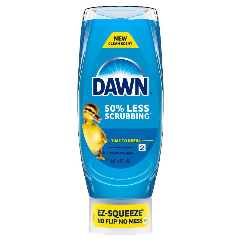 slide 14 of 15, Dawn Ultra Clean Scent Ez-Squeeze Dishwashing Liquid Dish Soap - 14.7 fl oz, 14.7 fl oz