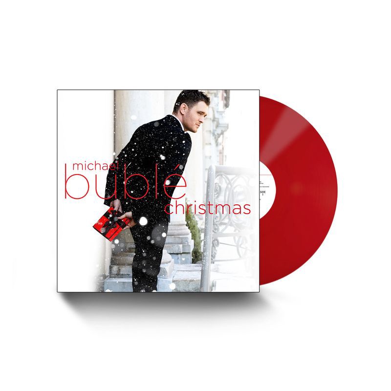 slide 1 of 1, Warner Music Group Michael Bublé - Christmas (Vinyl) (Red), 1 ct