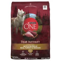 Purina ONE True Instinct With A Blend Of Real Turkey and Venison Dry Dog Food
