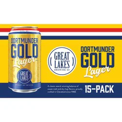 Great Lakes Brewing Co. Great Lakes Brewing Company Dortmunder Gold 15pk/12 fl oz Cans