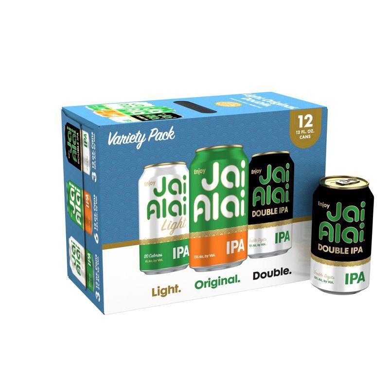 slide 1 of 7, Cigar City Brewing Cigar City Jai Alai Variety Pack - 12pk/12 fl oz Can, 12 ct; 12 fl oz