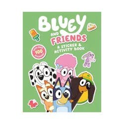 Penguin Publishing Bluey and Friends: A Sticker & Activity Book - by Penguin Young Readers Licenses (Paperback)