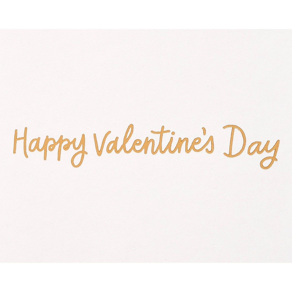 slide 3 of 5, Carlton Cards Valentine's Day Card Maxim Script Slanted Lettering, 1 ct