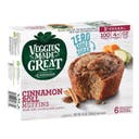 Veggies Made Great Gluten Free Zero Added Sugar Cinnamon Roll Muffin – 12oz