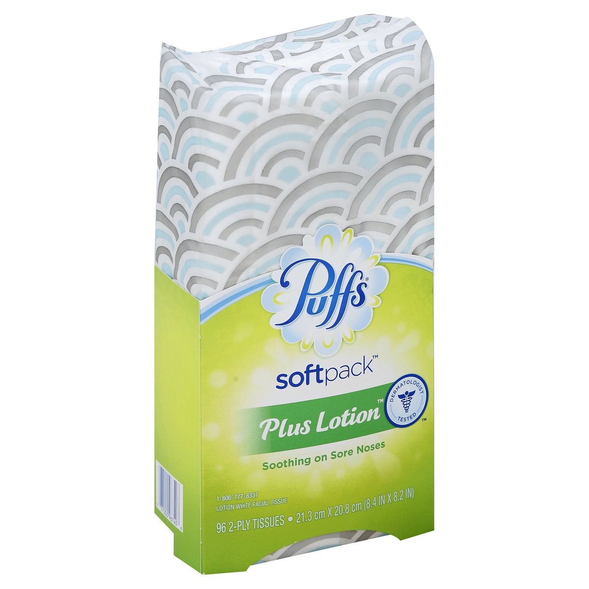 slide 1 of 1, Puffs Facial Tissue 96 ea, 96 ct