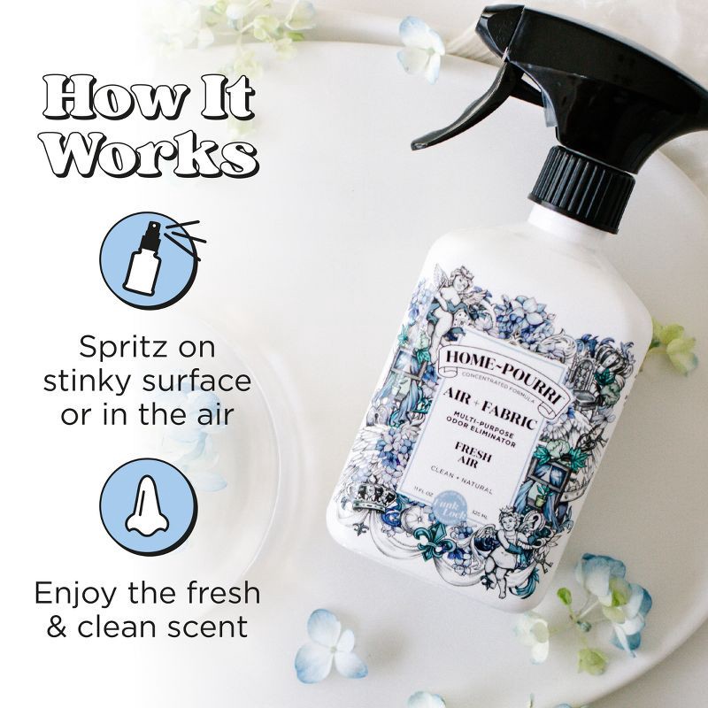 slide 4 of 10, Poo-Pourri Air + Fabric Multi-Purpose Air Freshener - Fresh Air - 11 fl oz, 11 fl oz