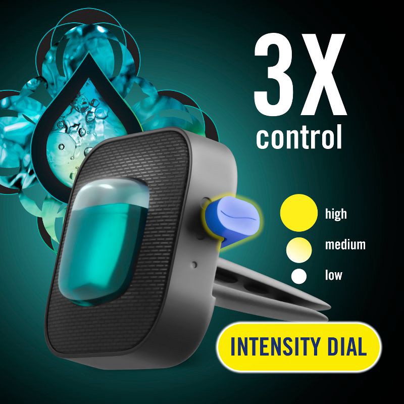 slide 4 of 12, Febreze Unstopables Car Odor-Fighting Car Freshener Vent Clip - Fresh - 0.21 fl oz/3pk, 0.21 fl oz, 3 ct