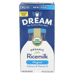 Rice Dream Organic Enriched Original Rice Non-Dairy Beverage - 64 fl oz