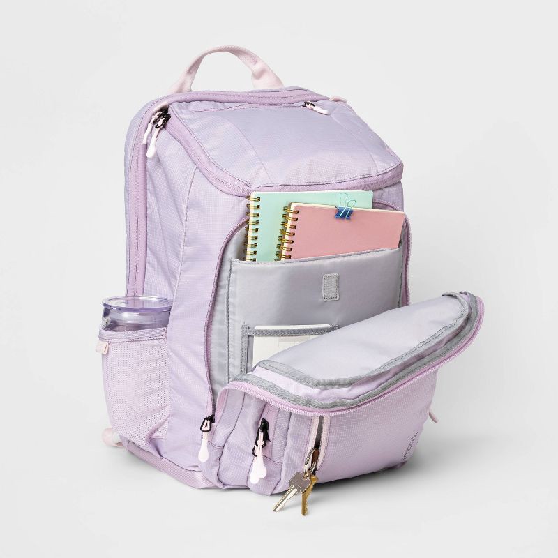 slide 4 of 6, Jartop Elite 17.5" Backpack Lavender Splash - Embark™, 1 ct
