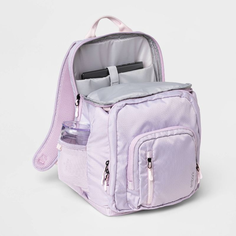 slide 5 of 6, Jartop Elite 17.5" Backpack Lavender Splash - Embark™, 1 ct