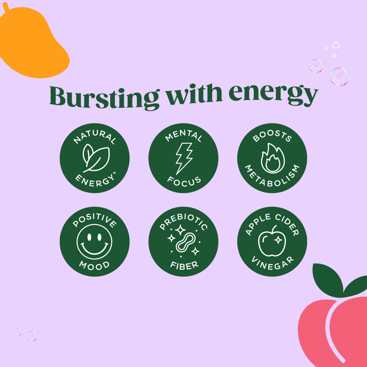 slide 6 of 7, Bloom Peach Mango Energy Drink- 12 fl oz, 12 fl oz