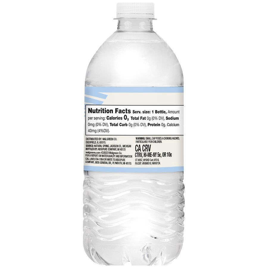 slide 4 of 4, Nice! Spring Water - 20 fl oz, 20 fl oz