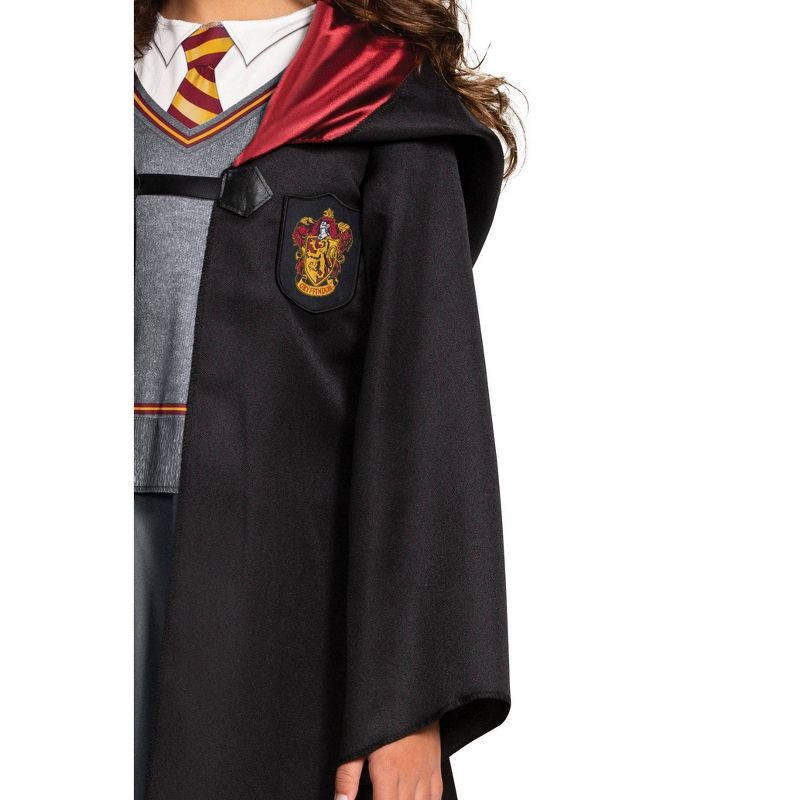 slide 6 of 7, Warner Bros. Kids' Harry Potter Hermione Granger Classic Halloween Costume Dress with Attached Robe S (4-6), 1 ct
