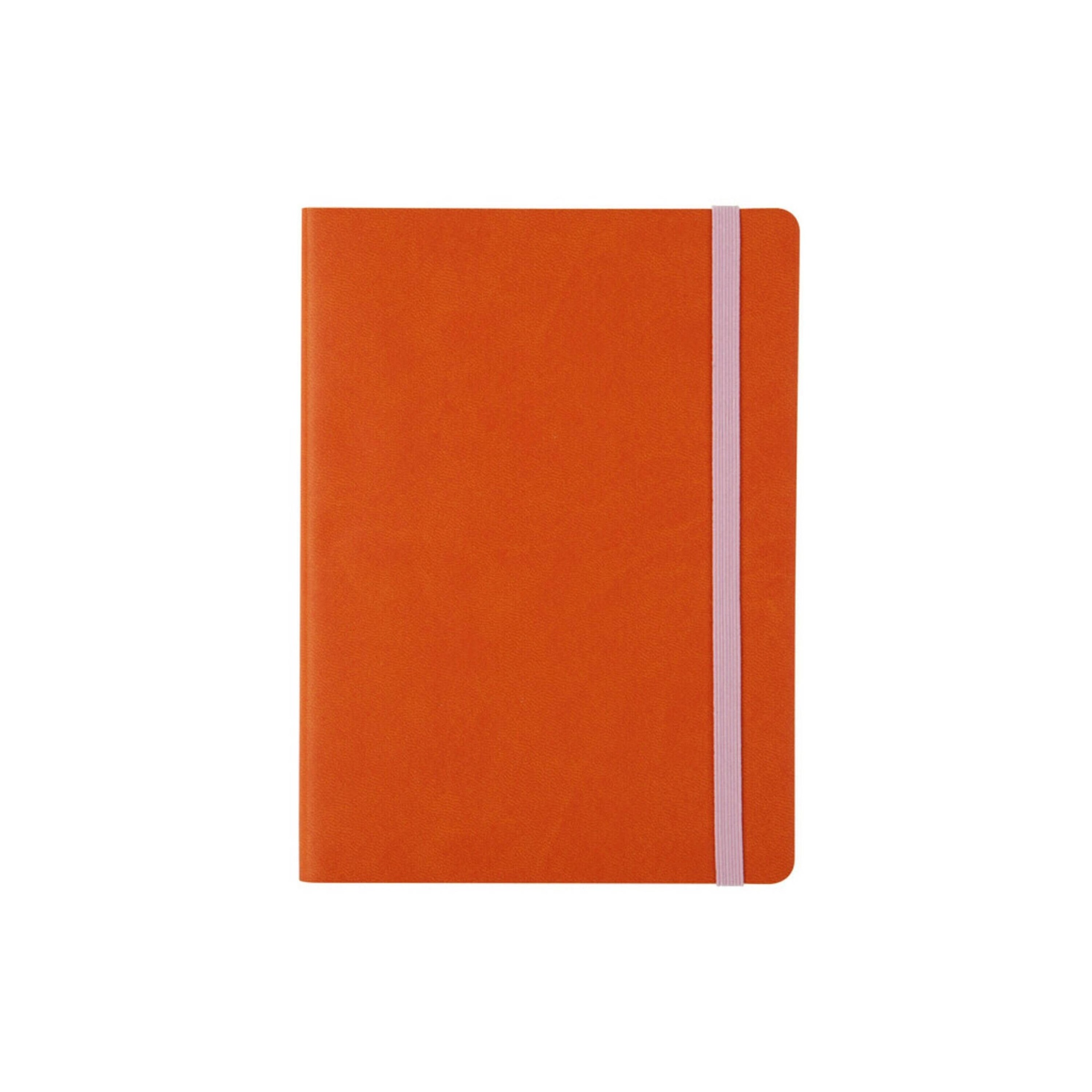 slide 1 of 9, Post-it Ruled Journal with Flexible Cover Orange, 1 ct