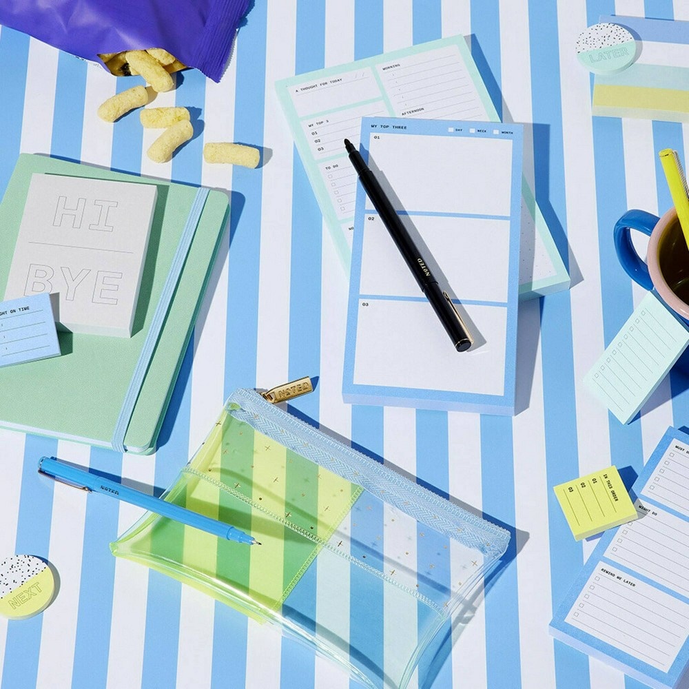 slide 6 of 8, Post-it 3pk Round Page Markers Yellow/Mint/Blue, 3 ct