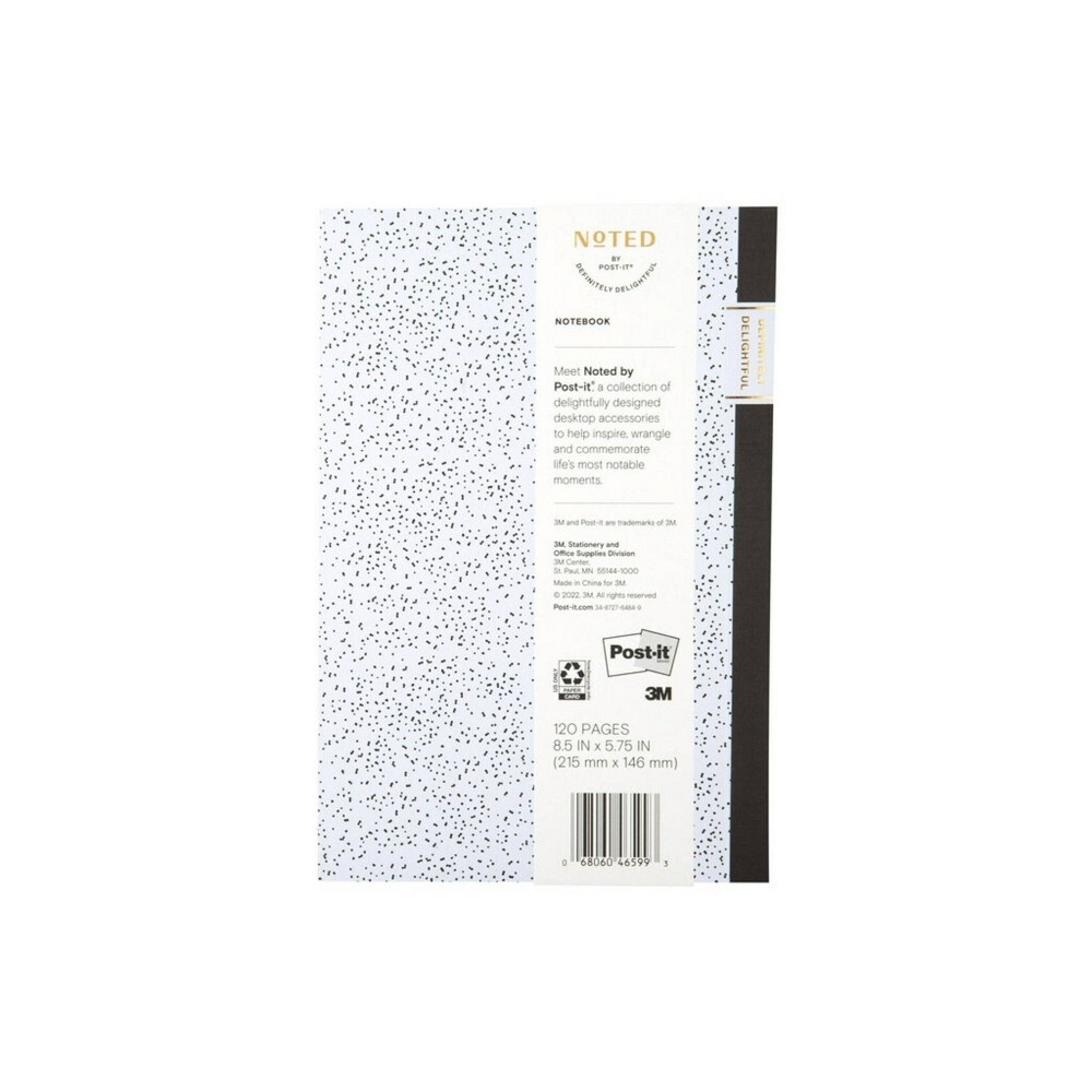 slide 4 of 7, Post-it Composition Notebook Ruled Dots with Flexible Cover, 1 ct