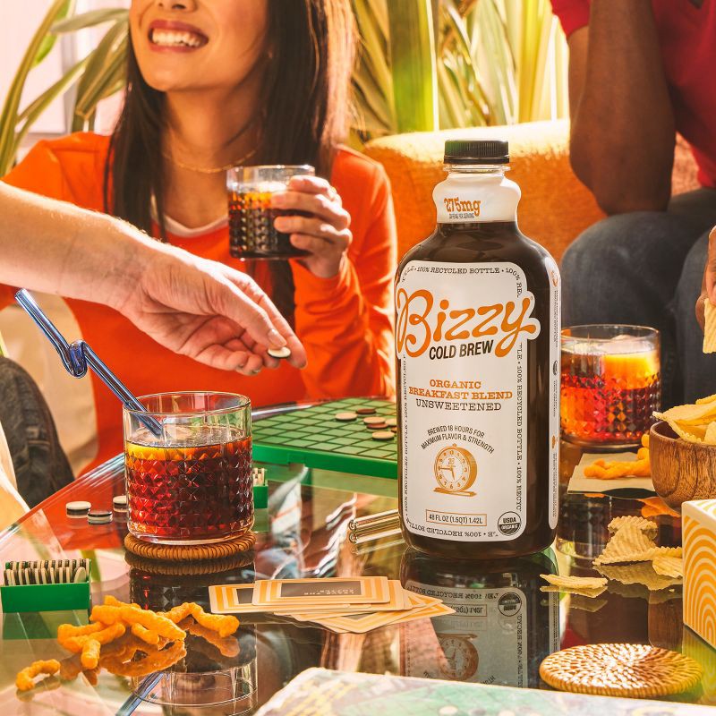 slide 4 of 5, Bizzy Organic Breakfast Blend Unsweetened Cold Brew Coffee - 48 fl oz, 48 fl oz