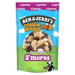 Ben & Jerry's S'Mores Frozen Cookie Dough Mix - 8oz