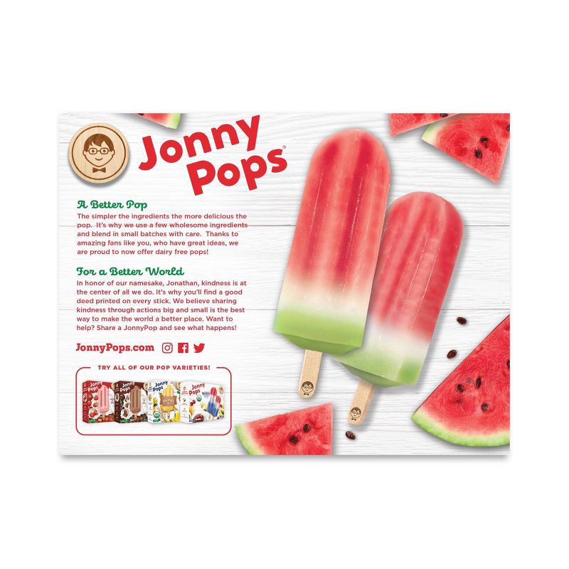 slide 2 of 4, JonnyPops Watermelon Frozen Water Pop - 14.8oz, 14.8 oz