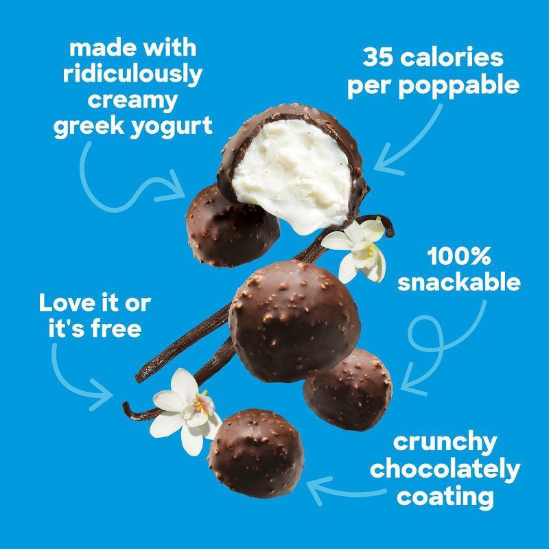 slide 5 of 7, Yasso Frozen Greek Yogurt - Vanilla Bean Poppables - 6.84 fl oz, 6.84 fl oz