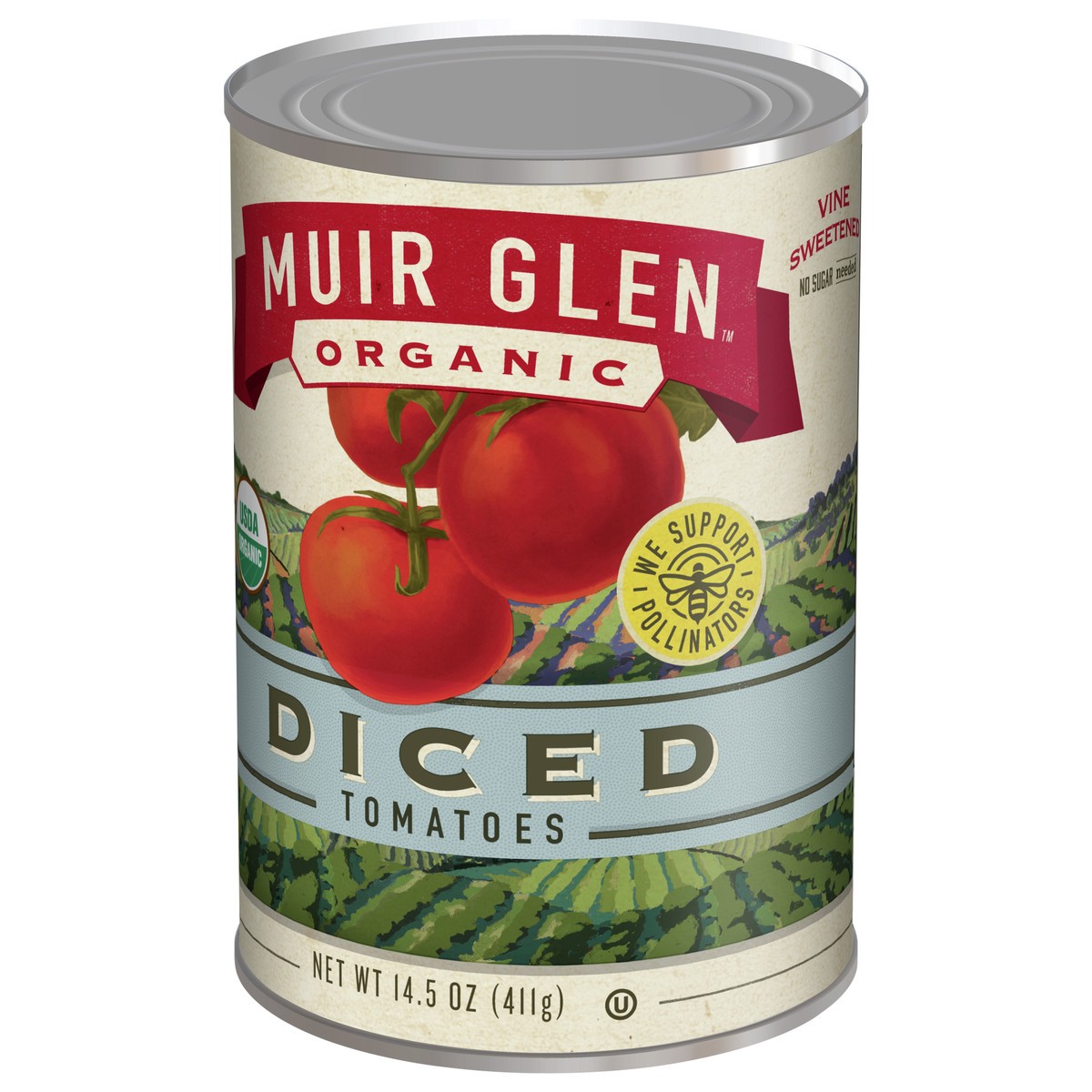 slide 3 of 9, Muir Glen Organic Diced Tomatoes, 14.5 oz., 14.5 oz