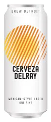 Brew Detroit Cerveza Delray