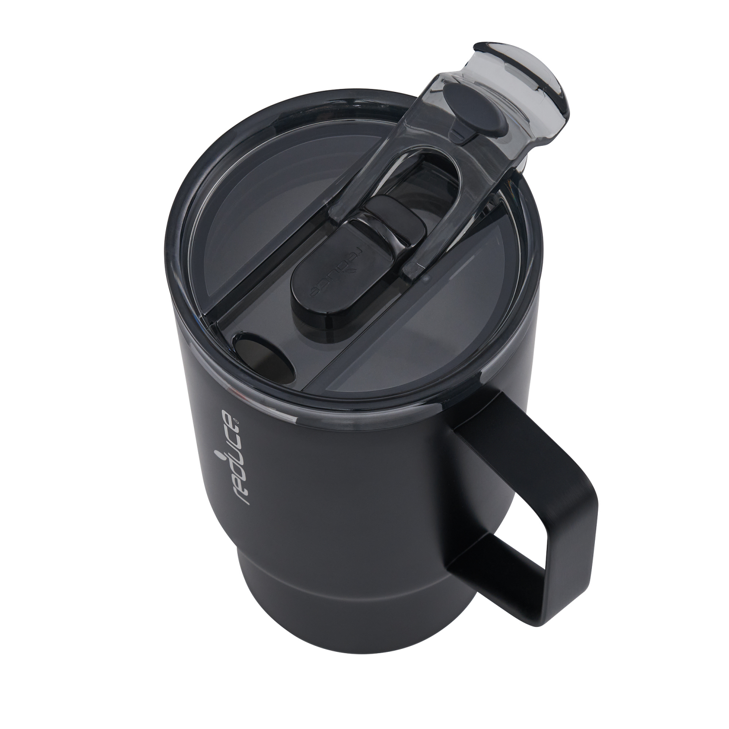 slide 3 of 3, Reduce Hot1 Stainless Steel Insulated Travel Mug - Black, 18 oz