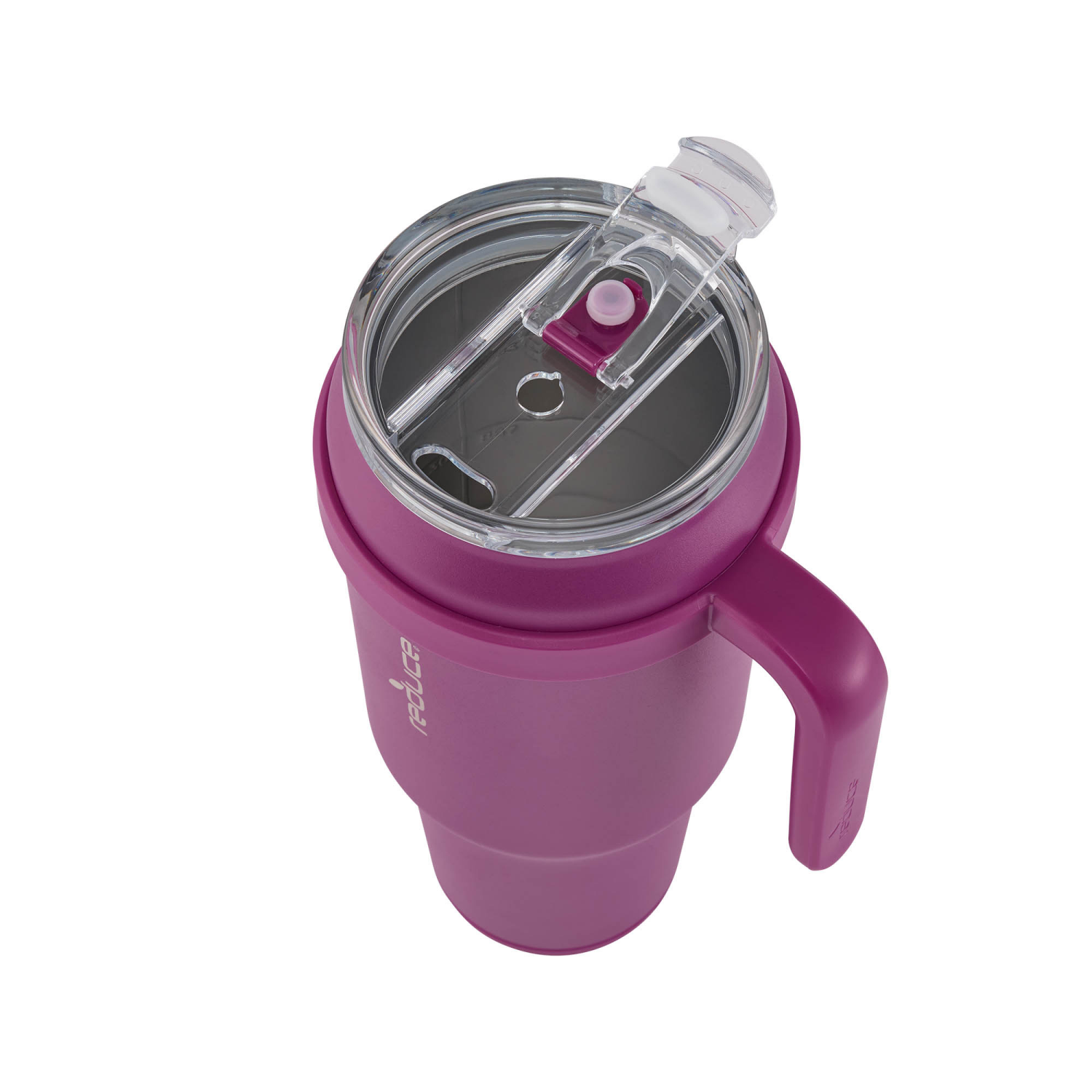 slide 3 of 4, REDUCE Cold1 Travel Mug 50 oz Berry Bliss, 50 oz