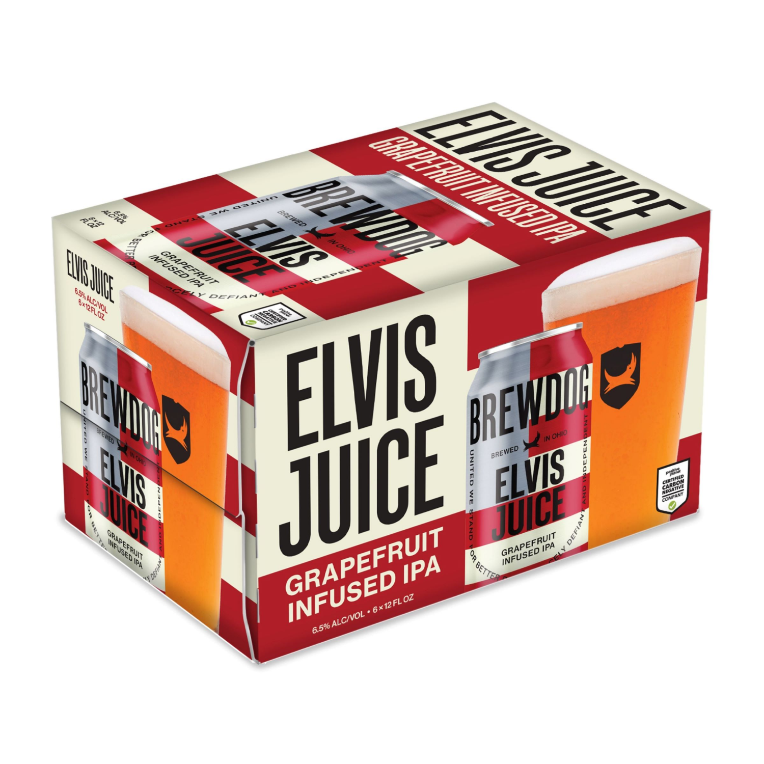 slide 1 of 1, BrewDog Beer, Grapefruit Infused IPA,, 6 ct; 12 fl oz