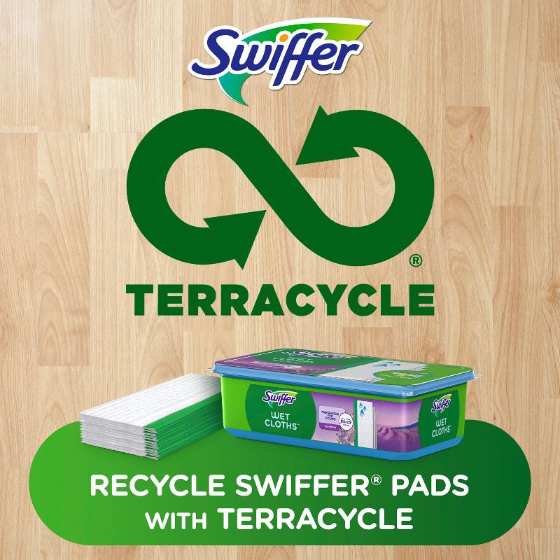 slide 8 of 10, Swiffer Sweeper Wet Mopping Cloth - Lavender - 38ct, 38 ct